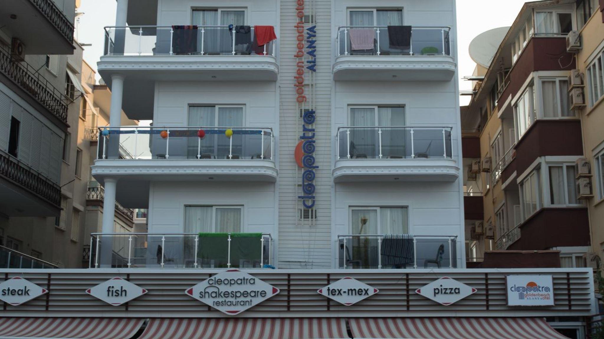 Cleopatra Golden Beach Hotel Alanya Kültér fotó